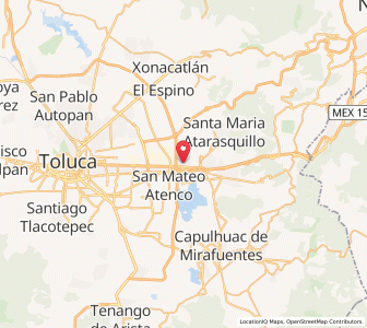 Map of Lerma de Villada, México