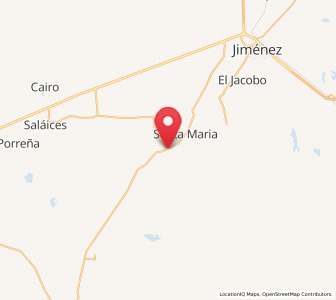 Map of López, Chihuahua