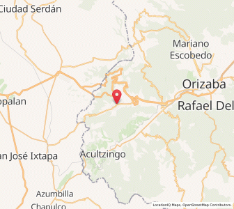 Map of Maltrata, Veracruz