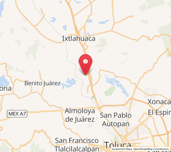 Map of Mayorazgo de León, México