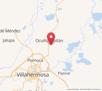 Map of Medellín y Madero Segunda Sección, Tabasco