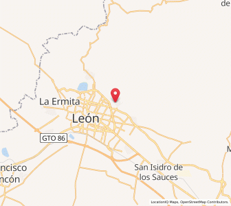 Map of Medina, Guanajuato