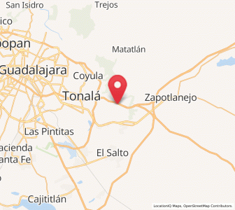 Map of Mismaloya (Fraccionamiento Pedregal de Santa Martha), Jalisco