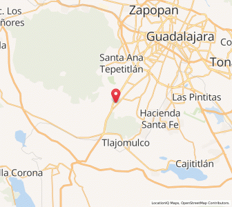 Map of Nicolás R Casillas, Jalisco