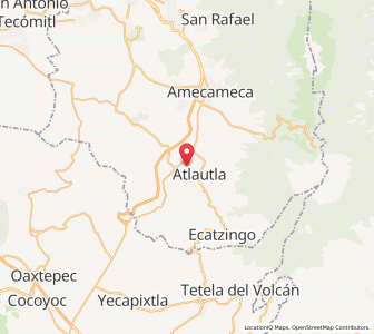 Map of Ozumba de Alzate, México