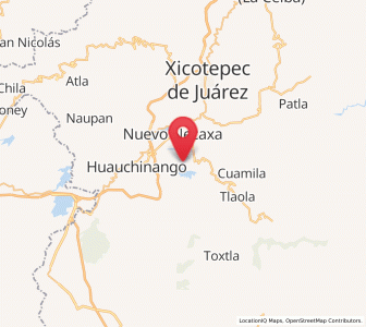 Map of Papatlazolco, Puebla