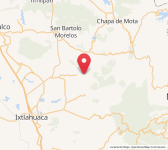 Map of Pueblo Nuevo, México