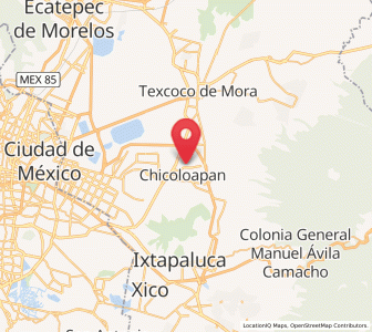 Map of Rancho la Cabaña, México