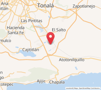 Map of Rinconada la Loma [Fraccionamiento], Jalisco