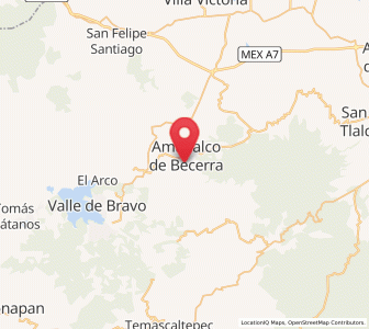 Map of San Jerónimo, México