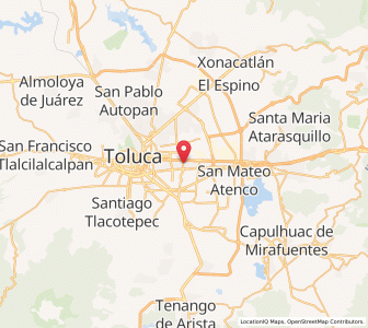 Map of San Jerónimo, México