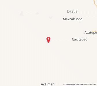Map of San José, Guerrero
