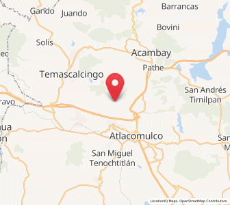 Map of San Juan de los Jarros, México