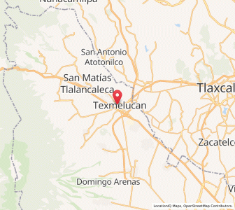 Map of San Martin Texmelucan de Labastida, Puebla