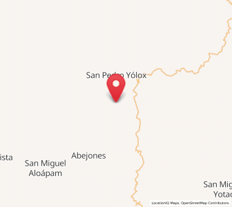 Map of San Pablo Macuiltianguis, Oaxaca