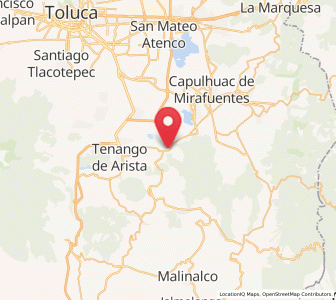 Map of San Pedro Techuchulco, México
