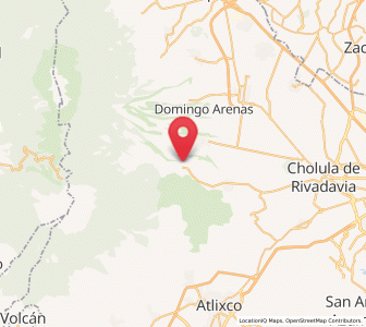 Map of San Pedro Yancuitlalpan, Puebla