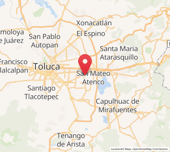 Map of Santa María la Asunción, México