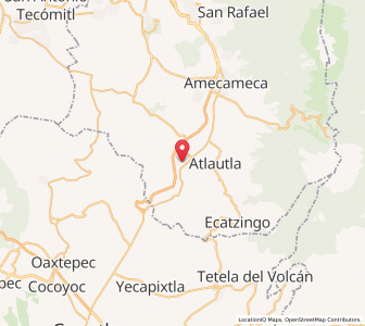 Map of Tepetlixpa, México