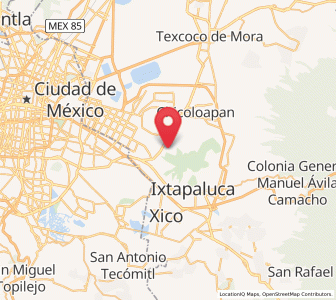 Map of Unidad Acaquilpan, México