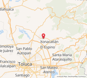 Map of Villa Cuauhtémoc, México