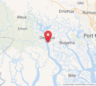 Map of Abonnema, Rivers