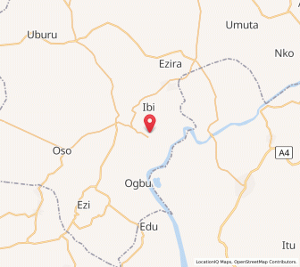 Map of Afikpo, Ebonyi