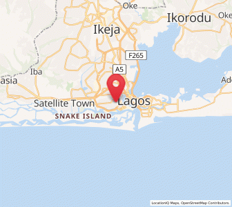 Map of Apapa, Lagos