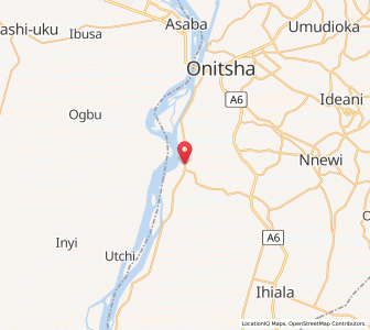 Map of Atani, Anambra