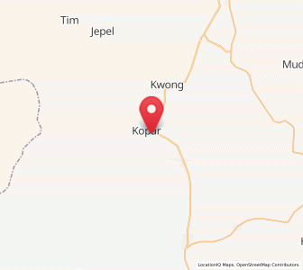 Map of Baap, Plateau