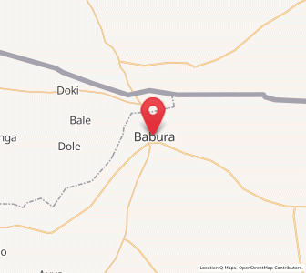 Map of Babura, Jigawa