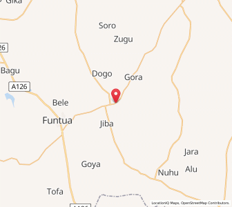 Map of Bakori, Katsina