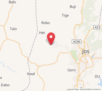 Map of Bassa, Plateau