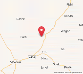 Map of Bokani, Niger