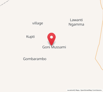 Map of Bornu Yassu, Borno