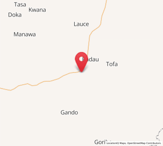 Map of Dan Sadau, Zamfara