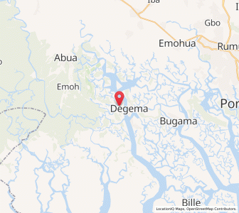 Map of Degema Hulk, Rivers