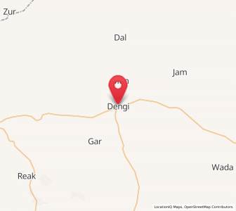 Map of Dengi, Plateau
