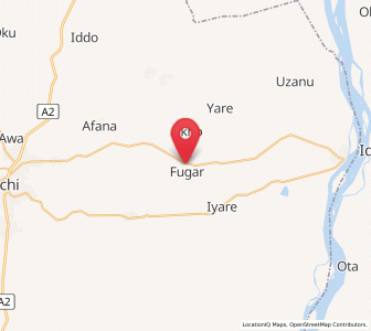 Map of Fugar, Edo