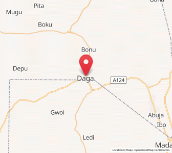 Map of Gawu Babangida, Niger