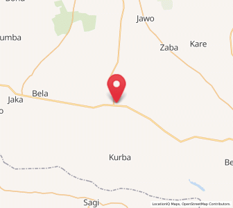 Map of Giade, Bauchi