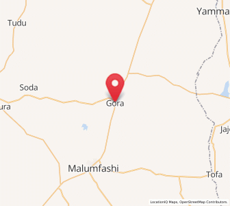 Map of Gora, Katsina