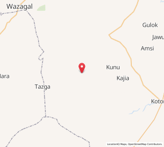 Map of Gorgoram, Yobe