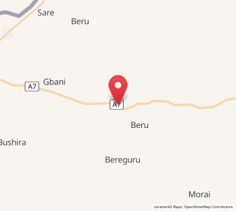 Map of Gwasoro, Kwara