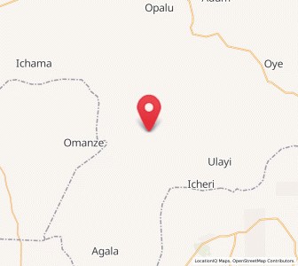 Map of Igumale, Benue