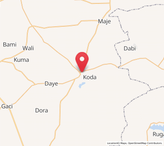 Map of Ingawa, Katsina