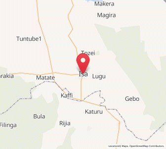 Map of Isa, Sokoto