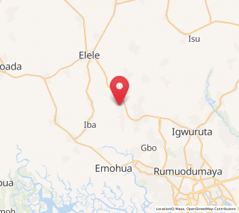 Map of Isiokpo, Rivers