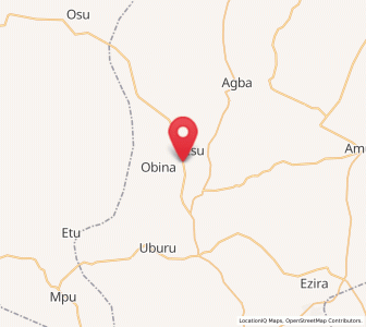 Map of Isu, Ebonyi