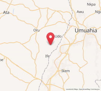 Map of Itu, Imo